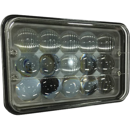 Tiger Lights 9V 4 x 6 LED High/Low Beam 4 Amps, Flood/Spot Combo Offroad Light; TL800